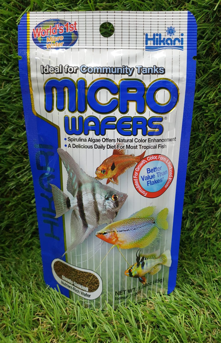 Hikari Tropical Micro Wafers – 20g Granular Fish Food For Carnivores, Cichlids & Discus