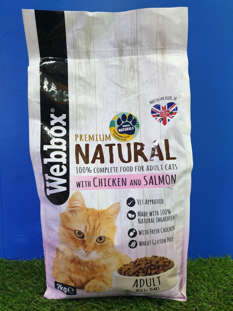 Webbox Natural Chicken & Salmon Dry Cat Food