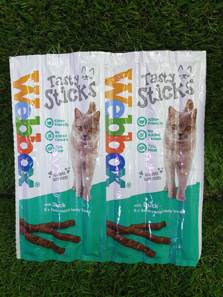 Webbox Tasty Sticks Cod Cat Treats
